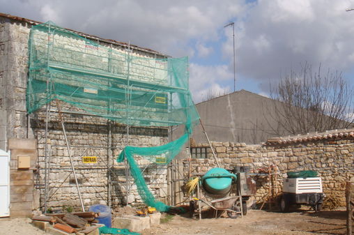 Chantier situé à Annepont