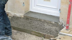 Coulage du béton